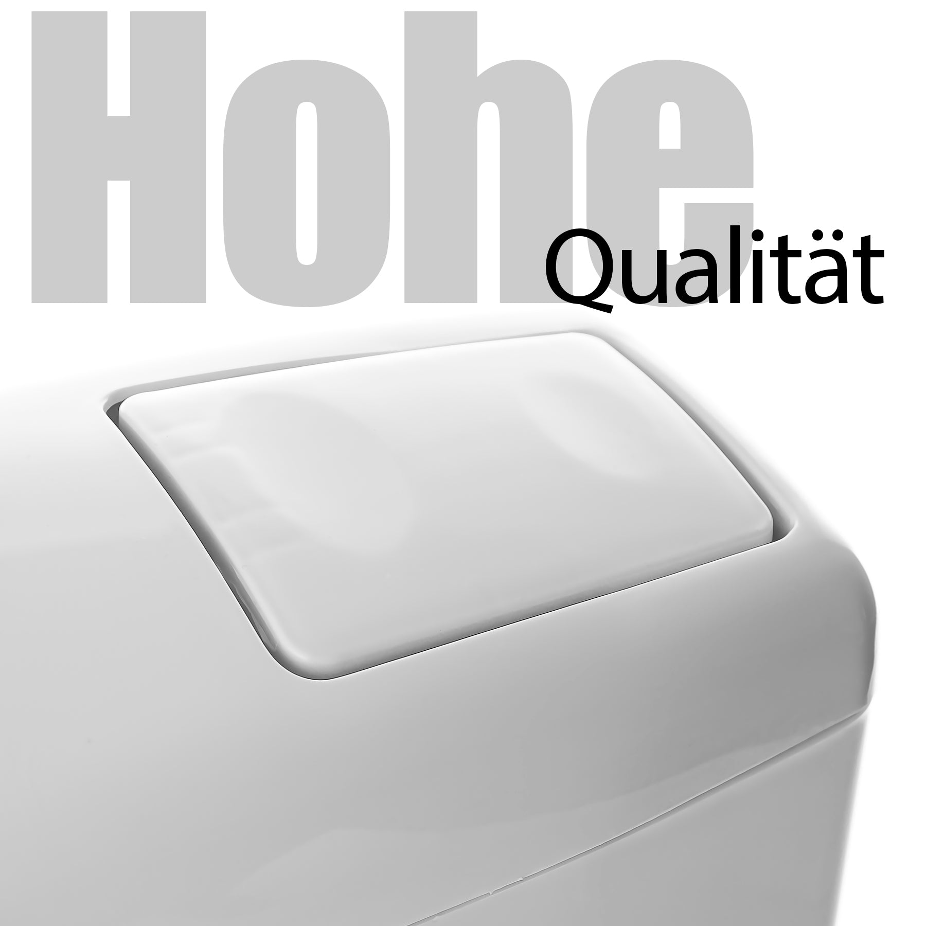 Aufputz Spülkasten für WC Toiletten Weiß 6 - 9 Liter Spartaste 5