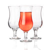 6 Stück Cocktailgläser 420 ml - standfestes + hochwertiges Cocktailglas - Longdrinkgläser 2