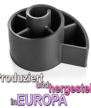 BigDean Kräuterspirale aus Kunststoff in Anthrazit BxH 54x34 cm – Kräuterschnecke - Blumentreppe 5