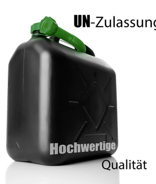 BigDean Benzinkanister 5L mit flexiblem Ausgießer - Kraftstoffkanister für Benzin & Diesel 6