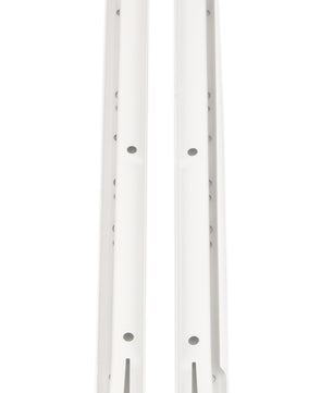 BigDean 5 Paar Schubladenschienen 250mm - Schubladenauszug weiß - Schienen für Schubladen 6