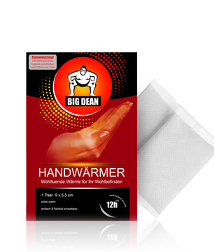 BigDean 20 Stück (10 Paar) Handwärmer für bis zu 12h Wärme – sofort einsatzbereite Wärmekissen 6