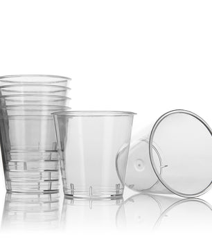 200 Stück Schnapsgläser Plastik 3cl BPA frei - wiederverwendbare Shotgläser bruchsicherer Kunststoff 6