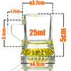 6x Schnapsglas 2cl farbige Shotgläser für Tequila, Wodka, Ouzo, Sambuca Pinnchen Stamperl 3