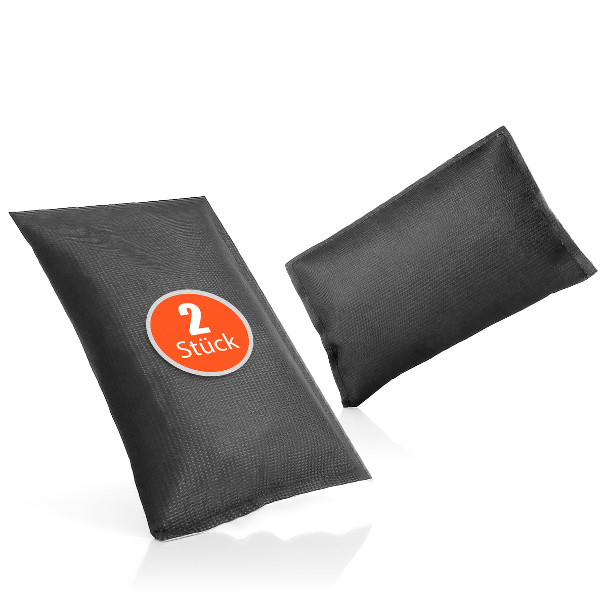 BigDean 2 Stück Luftentfeuchter Auto 2x 330g Auto Entfeuchter Kissen mit Granulat für beschlagene Autoscheiben - wiederverwendbar speichert die Feuchtigkeit ohne Tropfen - verhindert schlechte Gerüche image 1