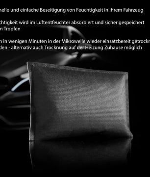 BigDean 2 Stück Luftentfeuchter Auto 2x330g Kissen wiederverwendbar - Auto Entfeuchter Kissen 4