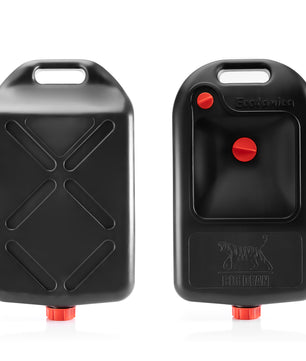 BigDean Ölwechselkanister in Schwarz 10 L Volumen – Ölbehälter mit Filtereinsatz – Ölwanne 2