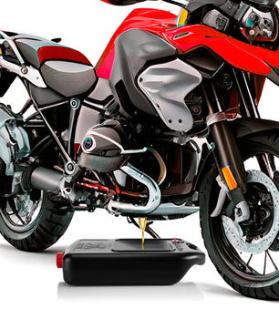 BigDean Ölwechselkanister in Schwarz 10 L Volumen – Ölbehälter mit Filtereinsatz – Ölwanne 6