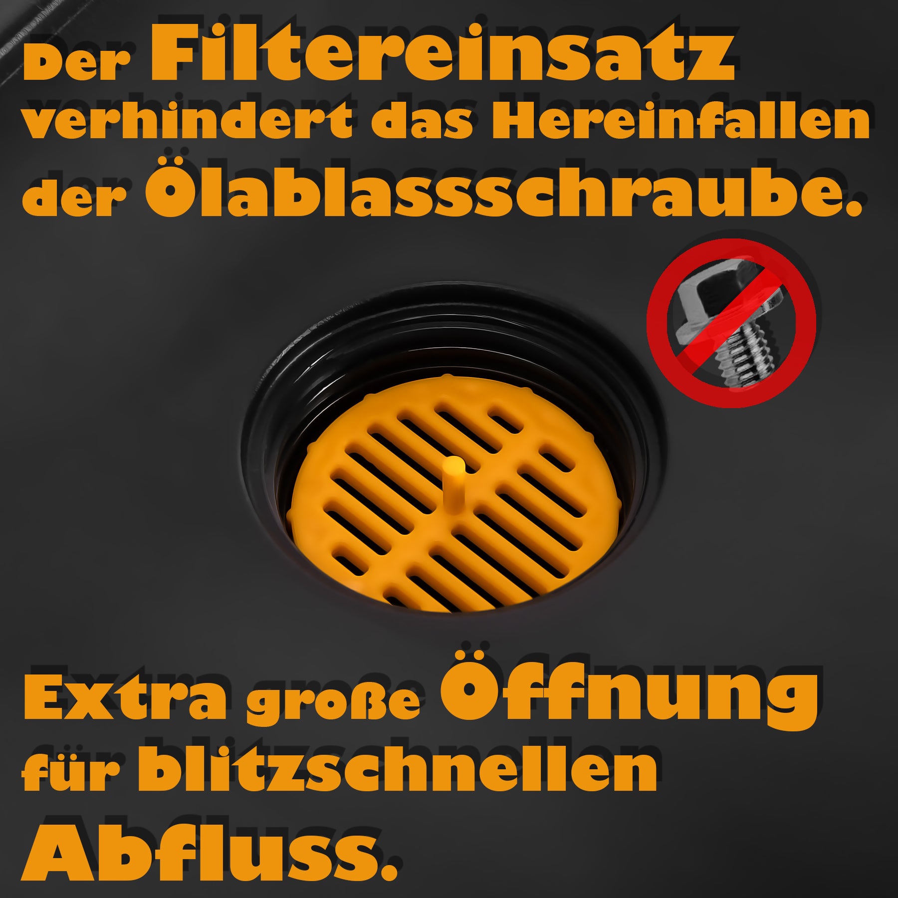 BigDean Ölwechselkanister in Schwarz 10 L Volumen – Ölbehälter mit Filtereinsatz – Ölwanne 5