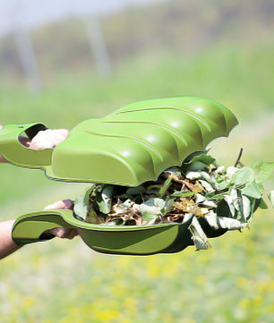 1 Paar Laubgreifer + Gartenabfallsack XXL 500L wasserdicht – hochwertiger Laubsammler 5