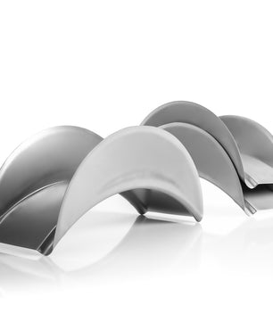 3 Stück Gartenschlauchhalter aus Metall silber - robuster Schlauchhalter zur Wandmontage