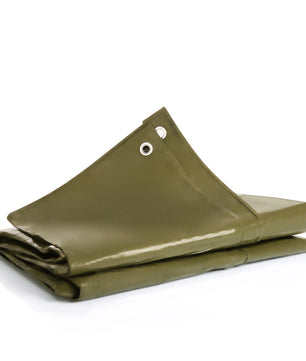 Abdeckplane 3x4m 90g/m² wasserdicht – reißfeste Gewebeplane Allzweckplane mit verstärkten Ösen