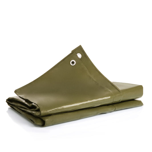 Abdeckplane 3x4m 90g/m² wasserdicht – reißfeste Gewebeplane Allzweckplane mit verstärkten Ösen