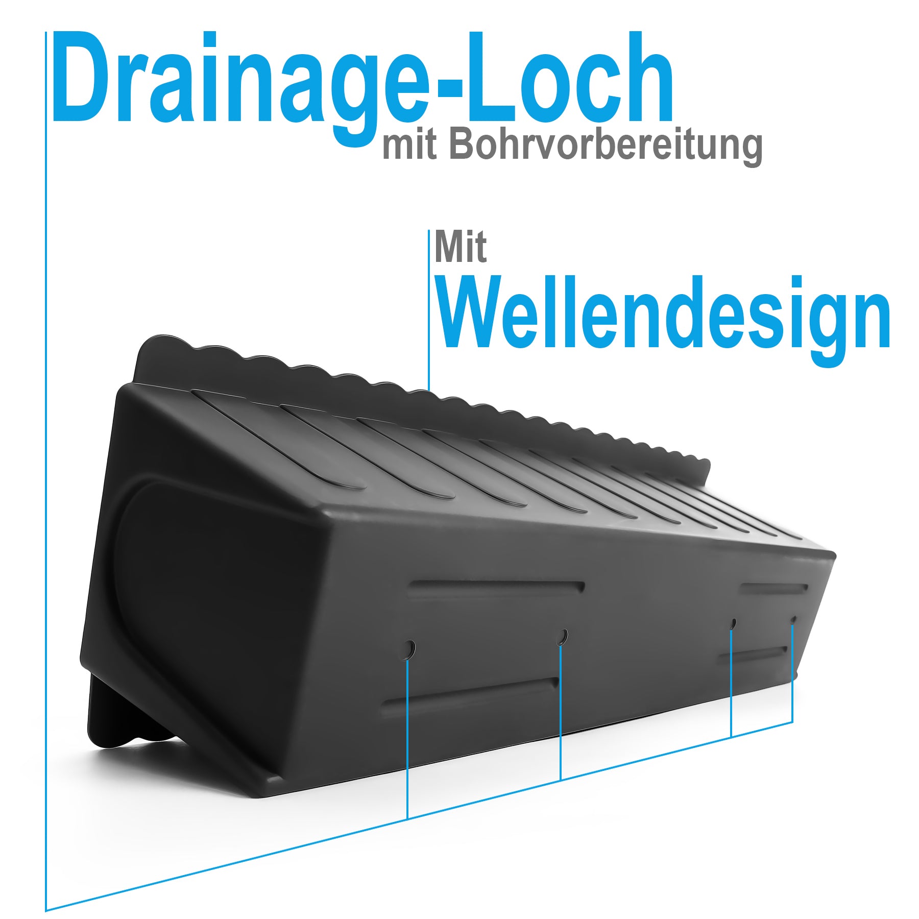 10 Stück Paletten Blumenkästen Einsatz in Anthrazit – Pflanzkasten zum Bepflanzen 5