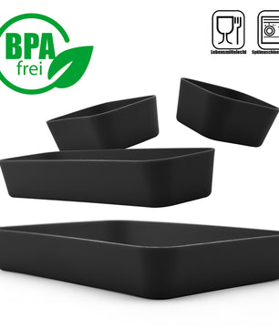 BigDean Schubladen Organizer mit 8 Fächern in Schwarz – individueller Organizer für Büro 4