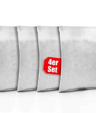 4 Stück Nachfüllpack Luftentfeuchter 680g – Raumentfeuchter Nachfüll-Beutel Granulat