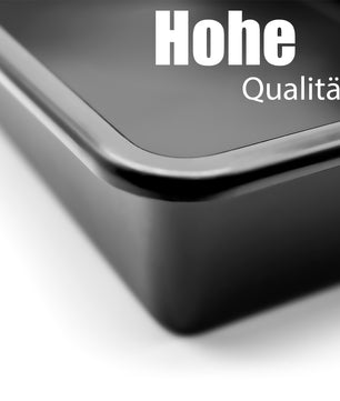 BigDean Ölauffangbehälter 60x40x12 cm aus robustem Kunststoff – Auffanghilfe für Ölwechsel 4