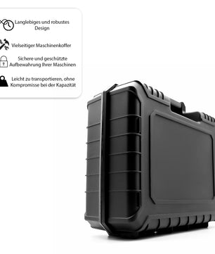 BigDean Maschinenkoffer leer aus bruchsicherem Kunststoff für sichere Werkzeugaufbewahrung 2