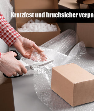 BigDean Premium Luftpolsterfolie Rolle 3-lagig 10m x 0,40m ideal als Verpackungsmaterial 5