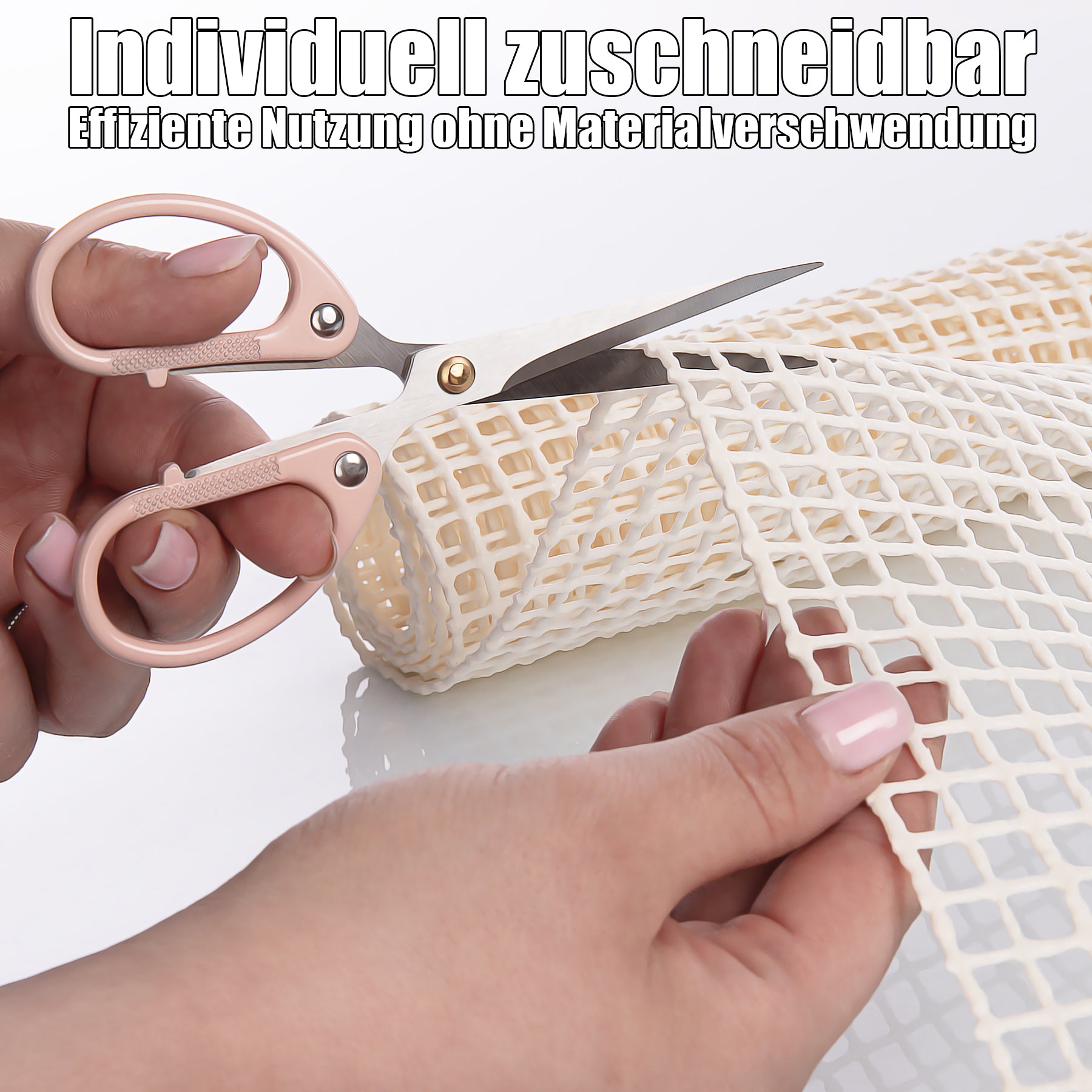 Teppich Antirutschunterlage 80x150 cm individuell zuschneidbar – Antirutschmatte 5