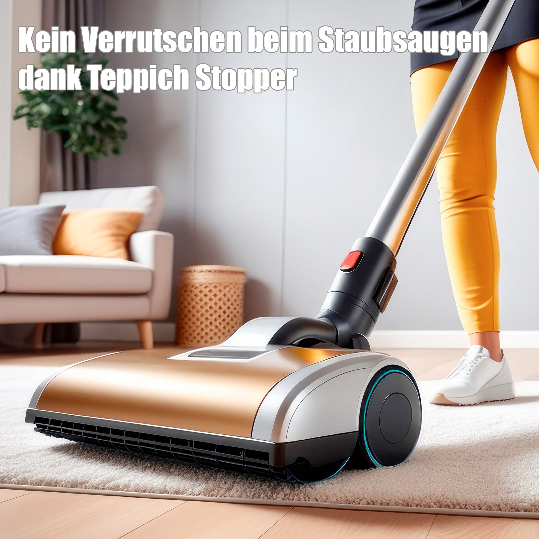 Teppich Antirutschunterlage 120x180 cm individuell zuschneidbar – Antirutschmatte 2