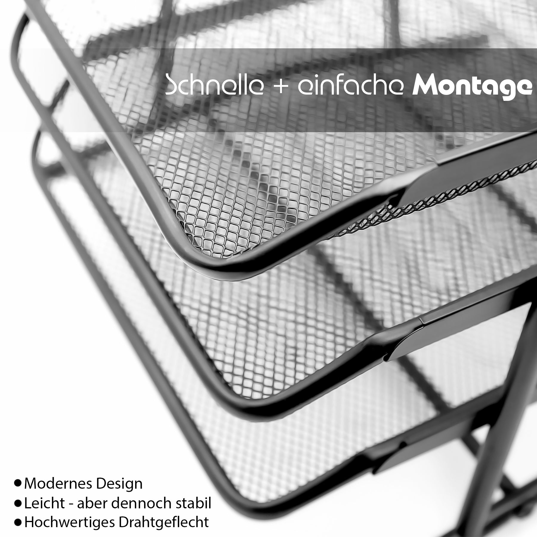 BigDean Dokumentenablage ausziehbar schwarz Metall – zuverlässiger Schreibtisch Organizer  5