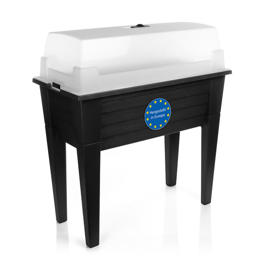 Hochbeet aus wetterfestem & robustem Kunststoff – Hochbeet für Garten und Balkon geeignet