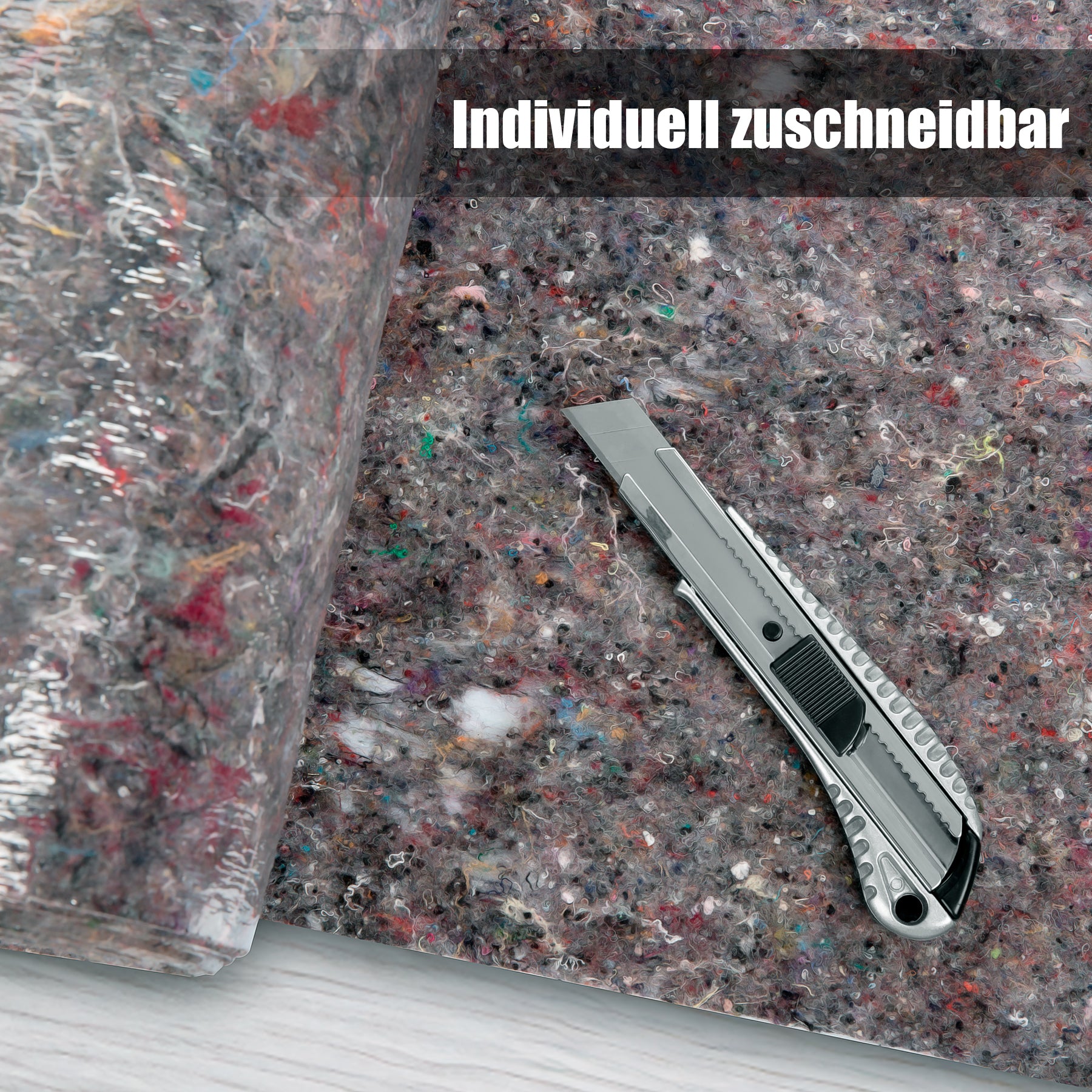 Premium Malervlies 180g/m² 25m Rolle mit Durchsickerungsschutz – Abdeckvlies 6
