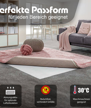 Teppich Antirutschunterlage 60x120cm individuell zuschneidbar – Antirutschmatte 6