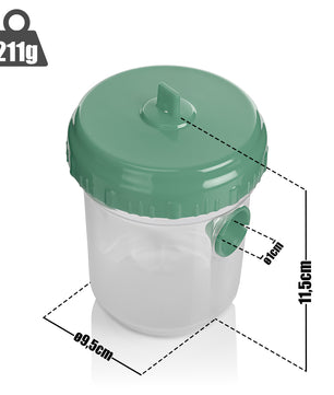 3 Stück Wespenfalle outdoor in Grün ø9x13cm –Aufhängen perfekt für Bienen 3