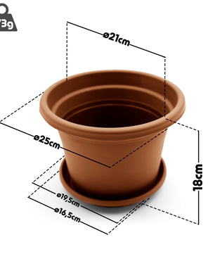 ecomposer-farbe-terrakotta,ecomposer-größe-durchmesser25cm