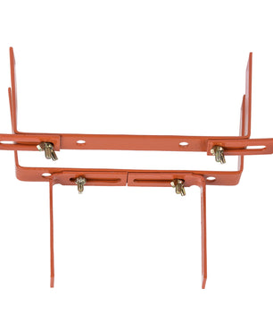 2 Paar Blumenkastenhalter terrakotta Standard H-Form Kasten Halter Balkonkastenhalter 3