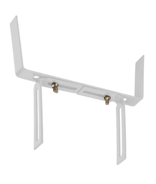 1 Paar Blumenkastenhalter weiß Standard H-Form Kasten Halter Balkonkastenhalter 6