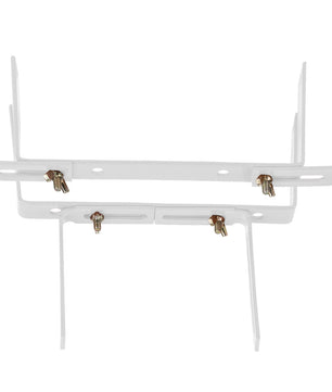 4 Paar Blumenkastenhalter weiß Standard H-Form Kasten Halter Balkonkastenhalter 3