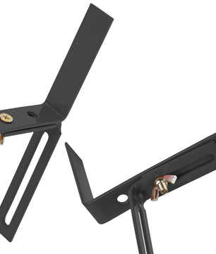 1 Paar Blumenkastenhalter anthrazit 2 Stück Standard H-Form Kasten Halter Balkonkastenhalter 4