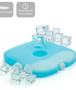 BigDean 6 Stück Kühlakkus ideal für Kühltasche, Kühlboxen & Brotdosen 6