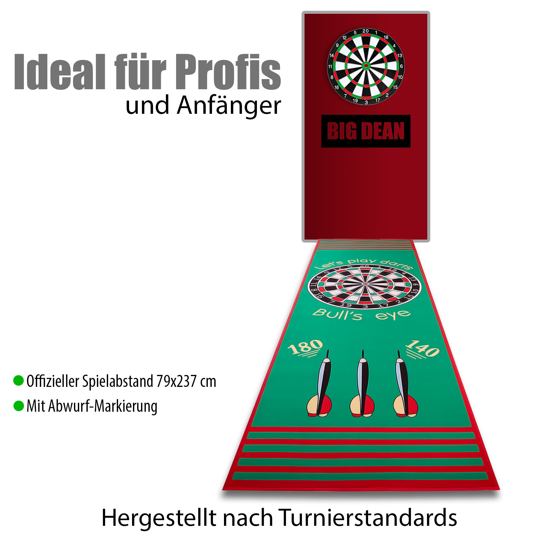 Dartteppich Softdart 80x235cm 2