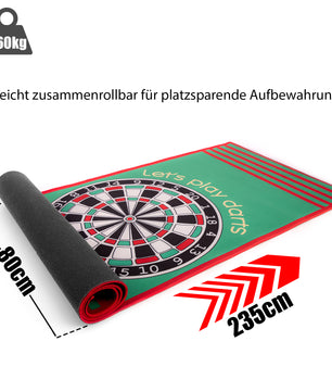 Dartteppich Softdart 80x235cm 3