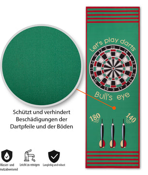 Dartteppich Softdart 80x235cm 4