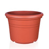 6x Blumentopf Ø 35 cm Farbe Terrakotta Kunststoff Pflanztopf Containertopf Übertopf Pflanzkübel rund 4