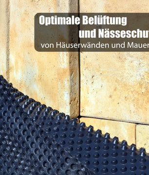 Premium Noppenfolie für Hochbeete 0,5x20m – Noppenbahn extrem reißfest & Schutz vor Nässe 4