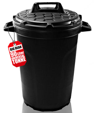 Allzwecktonne Tonne mit Deckel 90 Liter