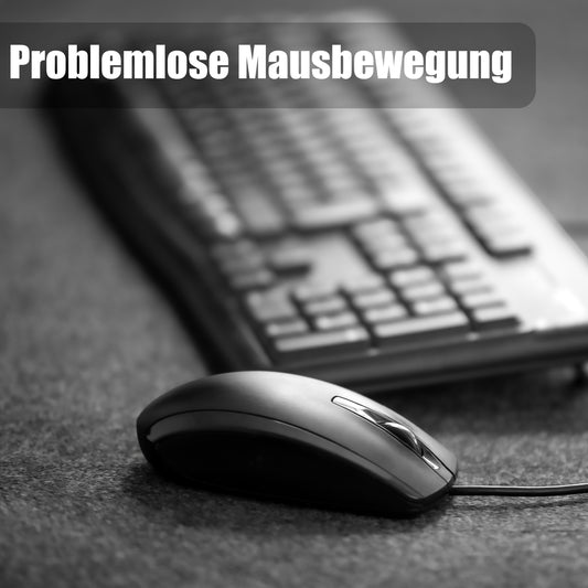 BigDean Schreibtischunterlage Filz 90x40 cm – rutschfeste Schreibunterlage 2