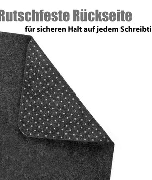 Schreibtischunterlage Filz 90x40 cm – rutschfeste Schreibunterlage 4