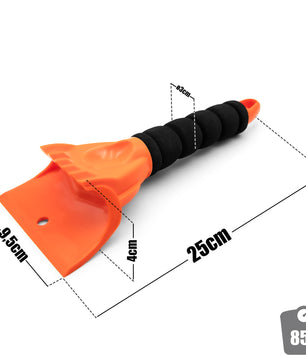 BigDean 2 Stück Eiskratzer Auto – effiziente & starke Kratzleistung 3