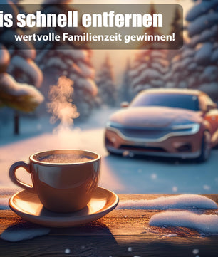 BigDean 2 Stück Eiskratzer Auto – effiziente & starke Kratzleistung 6