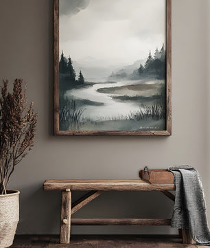 BigDean vintage Ziegelform in Braun 25x8x30 cm (LxBxH) – rustikale Ordnungsbox mit Metallbeschlägen 2