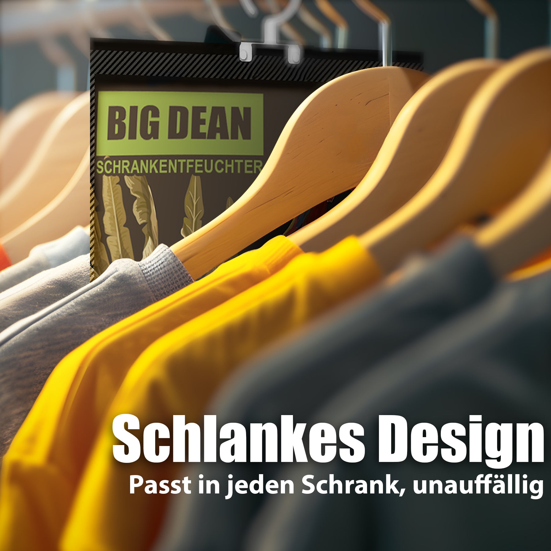 BigDean 10 Stück Luftentfeuchter Schrank ohne Strom – Entfeuchter 5