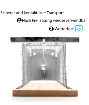 BigDean Lebendfalle Maus auch als Rattenfalle lebend geeignet – Mäusefalle tierfreundlich & wiederve 5