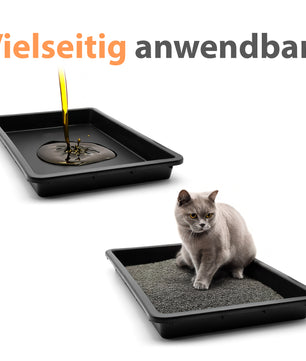 Pflanzschale 59x39x6 cm ideal als Pflanzwanne, Katzenklo & Ölwanne geeignet 6